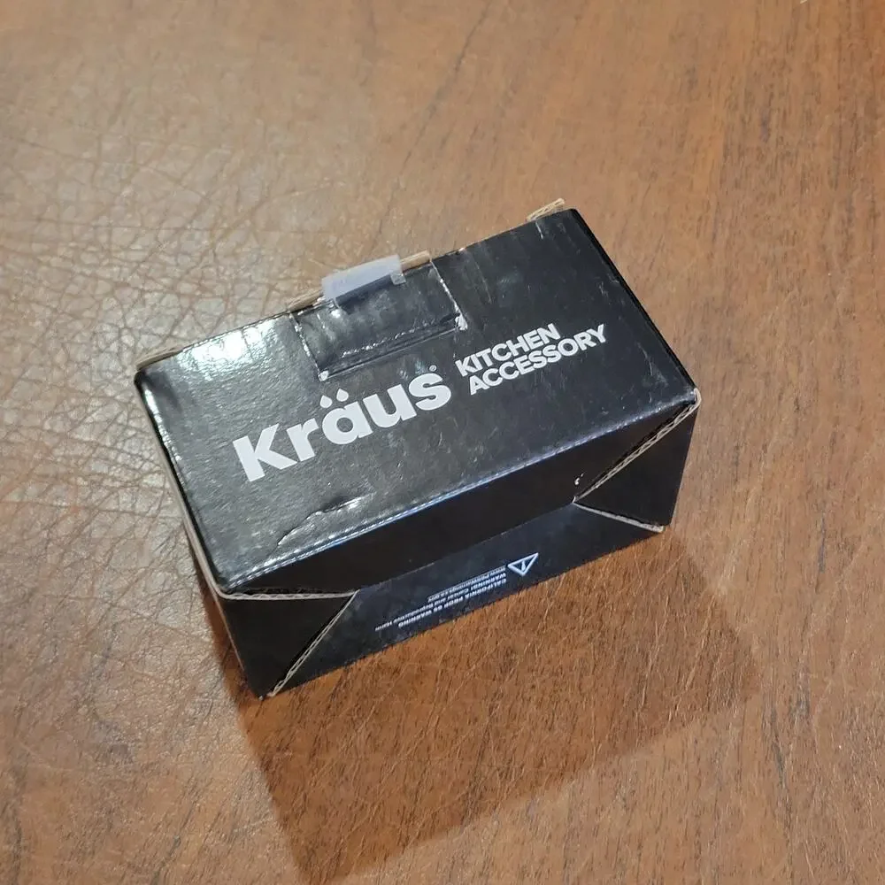 KRAUS KWDB-20BB Garbage Disposal Air Switch Button Brushed brass New